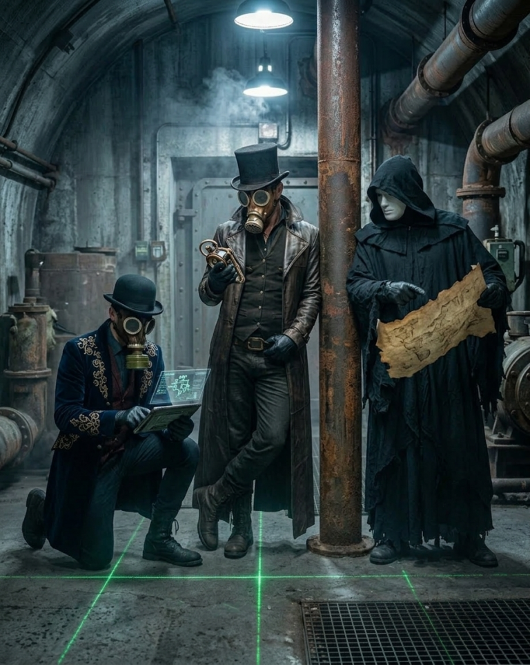 system machine industrial band cyberpunk 02